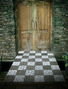 Garden Tile 30x30 Rustic Grey and Mix Grey White Mosaic